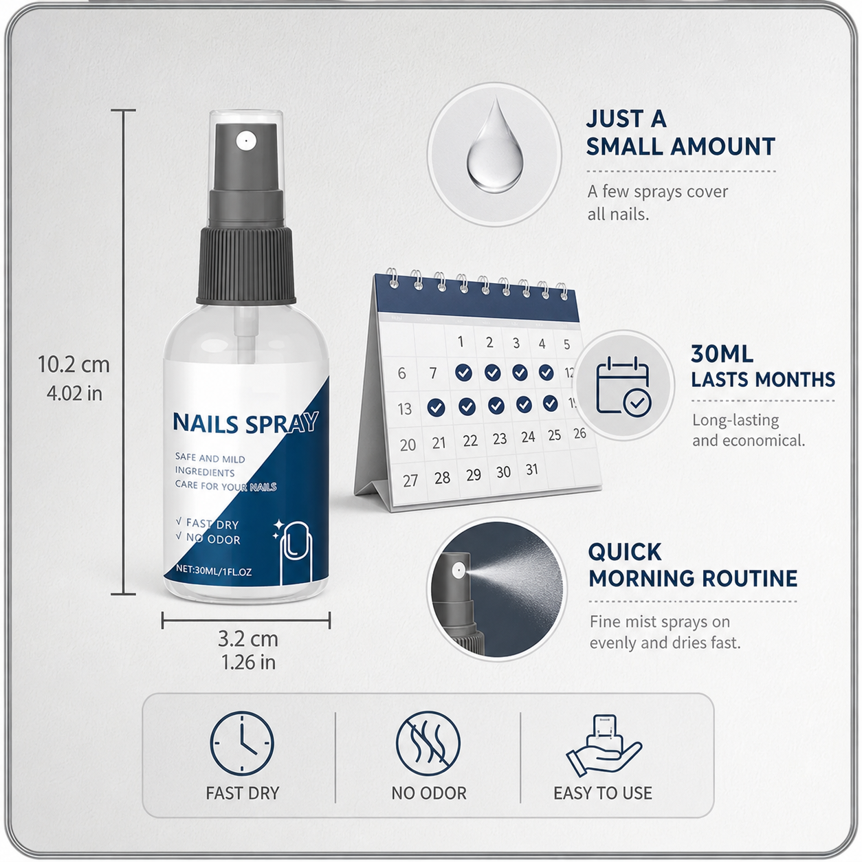 NourishNails™ Trattamento rigenerante per unghie lisce e sane