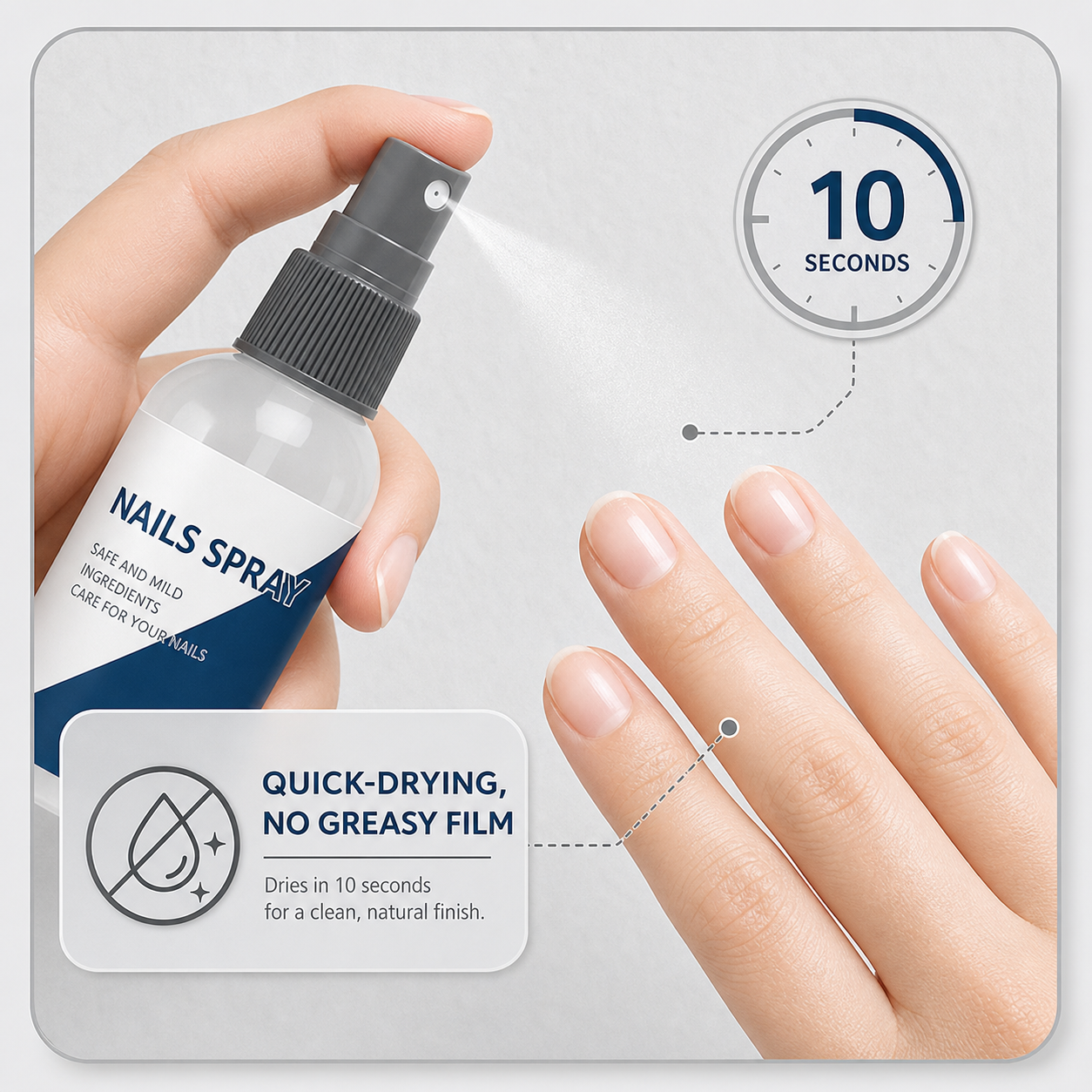 NourishNails™ Trattamento rigenerante per unghie lisce e sane