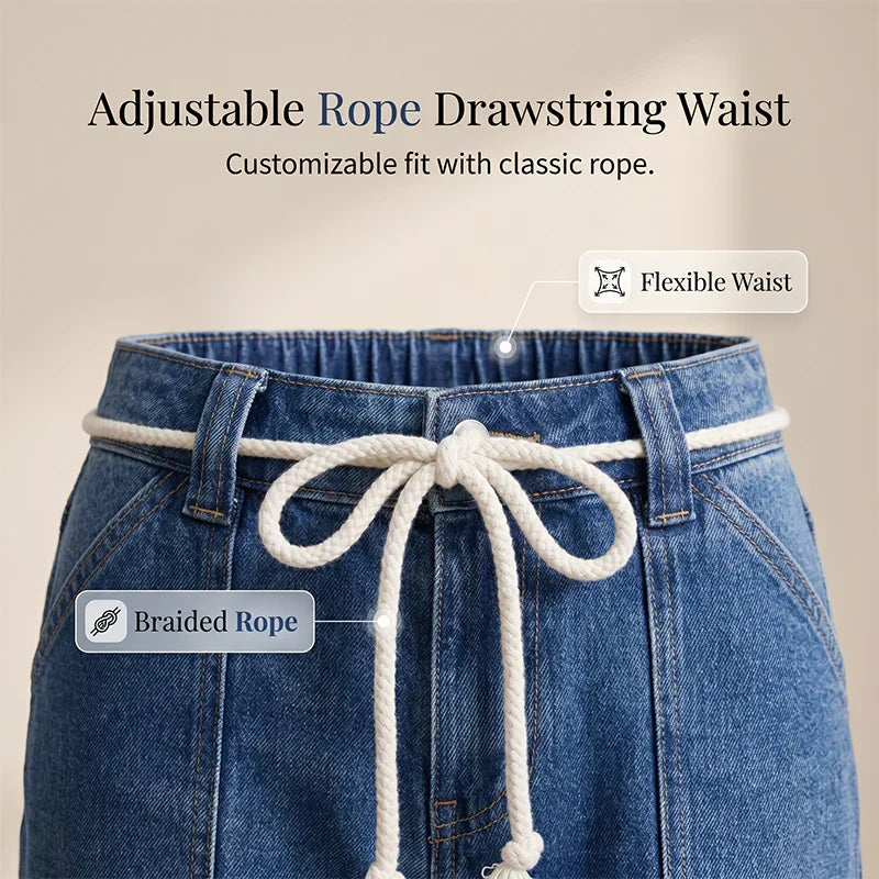 Novella Trecastelli™ Pantaloni cargo a gamba larga per il comfort quotidiano
