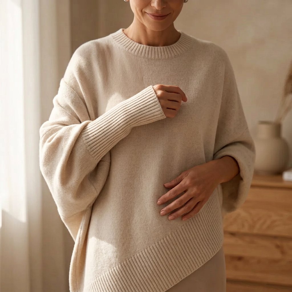 Olga Angelini™ Pullover morbido per layering senza sforzo