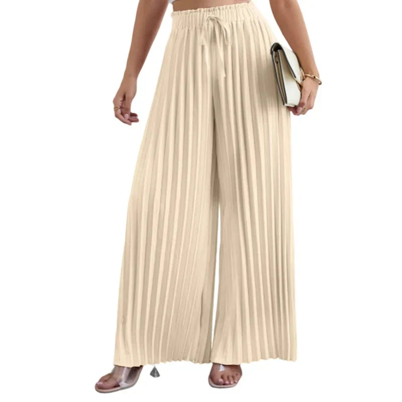Olimpia Bertacchi™ Pantaloni a gamba larga con coulisse regolabile