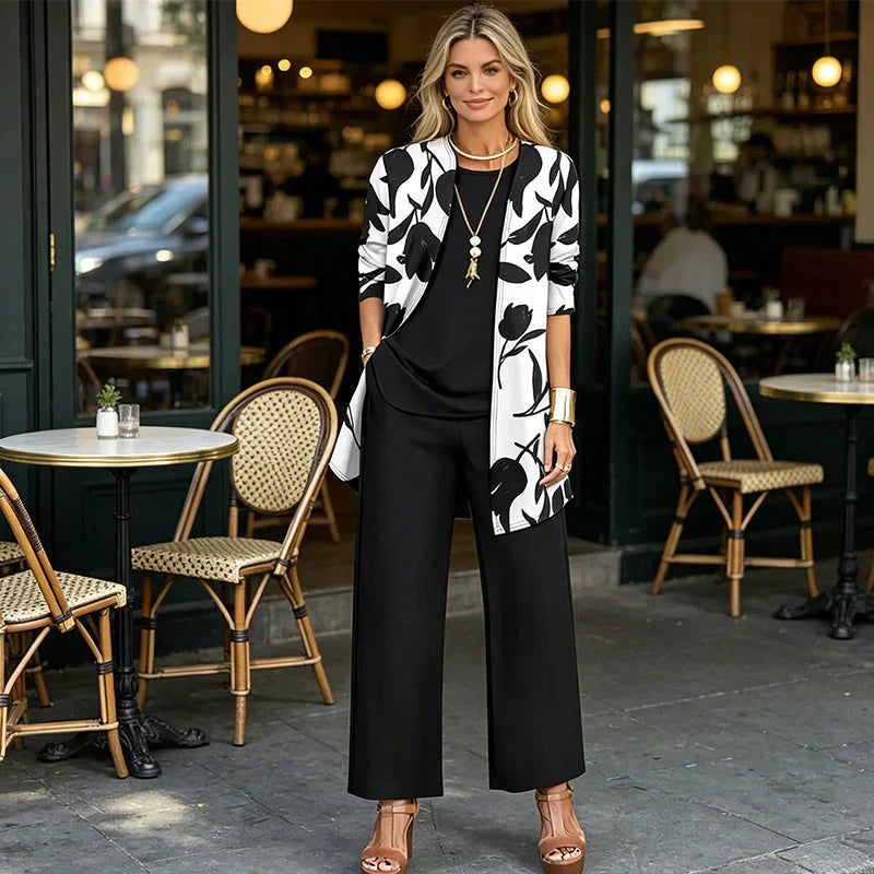 Ornella Crispino™ Set coordinato 3 pezzi versatile per ogni giorno