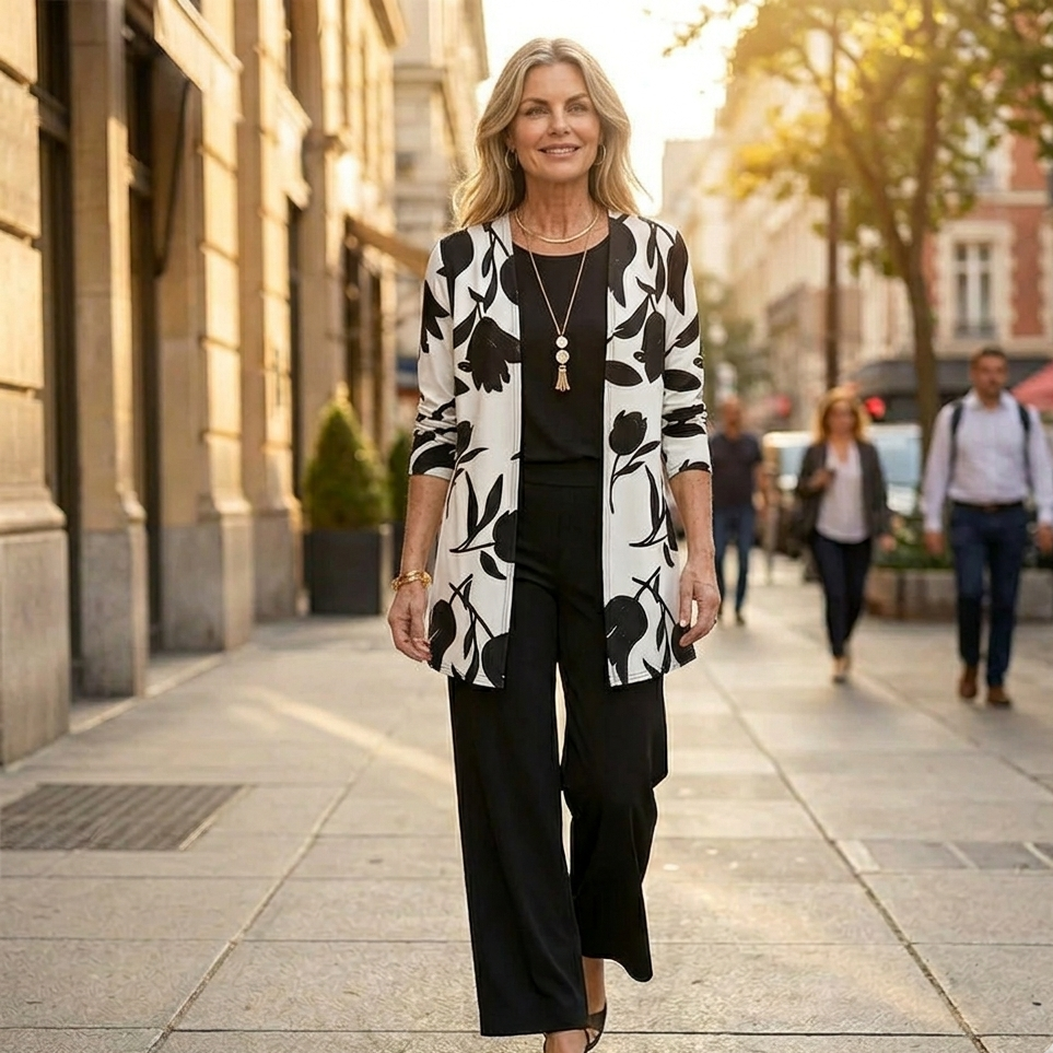 Ornella Crispino™ Set coordinato 3 pezzi versatile per ogni giorno