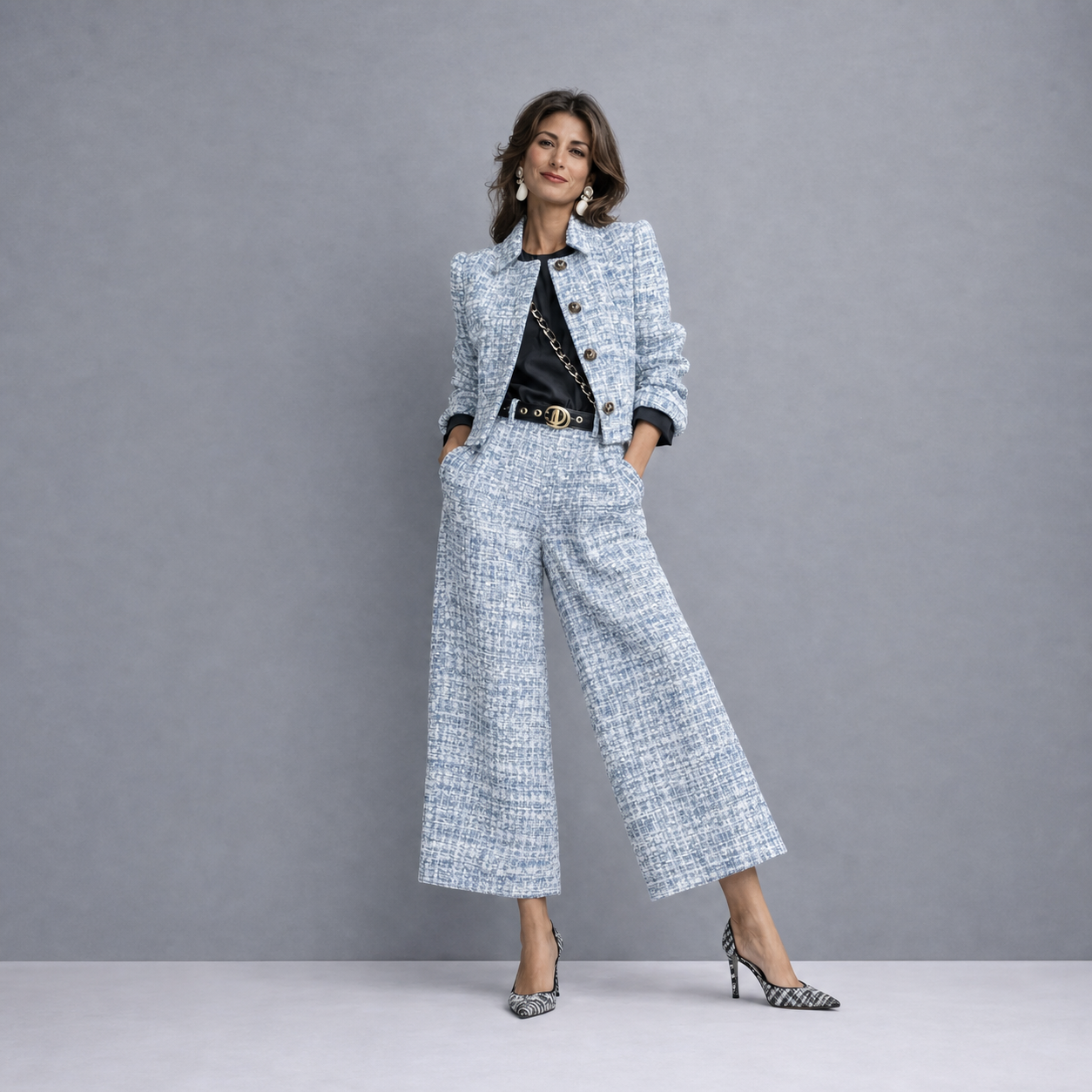 Paola Antinori™ Completo blazer e pantaloni dall'eleganza senza sforzo