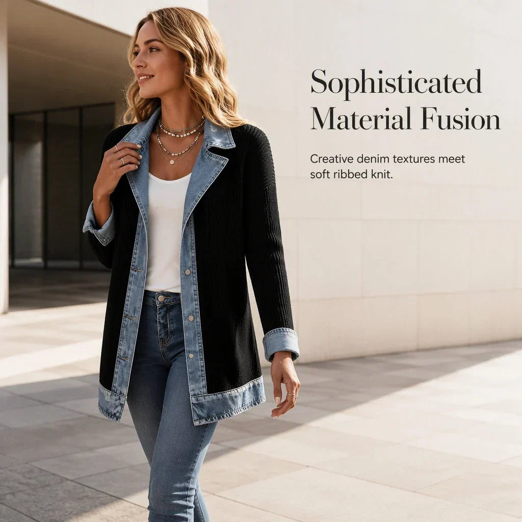 Patrizia Bergonzi™ Cappotto a coste versatile per ogni occasione