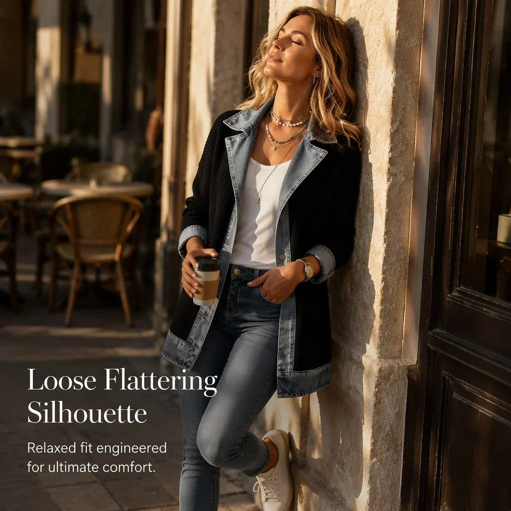 Patrizia Bergonzi™ Cappotto a coste versatile per ogni occasione
