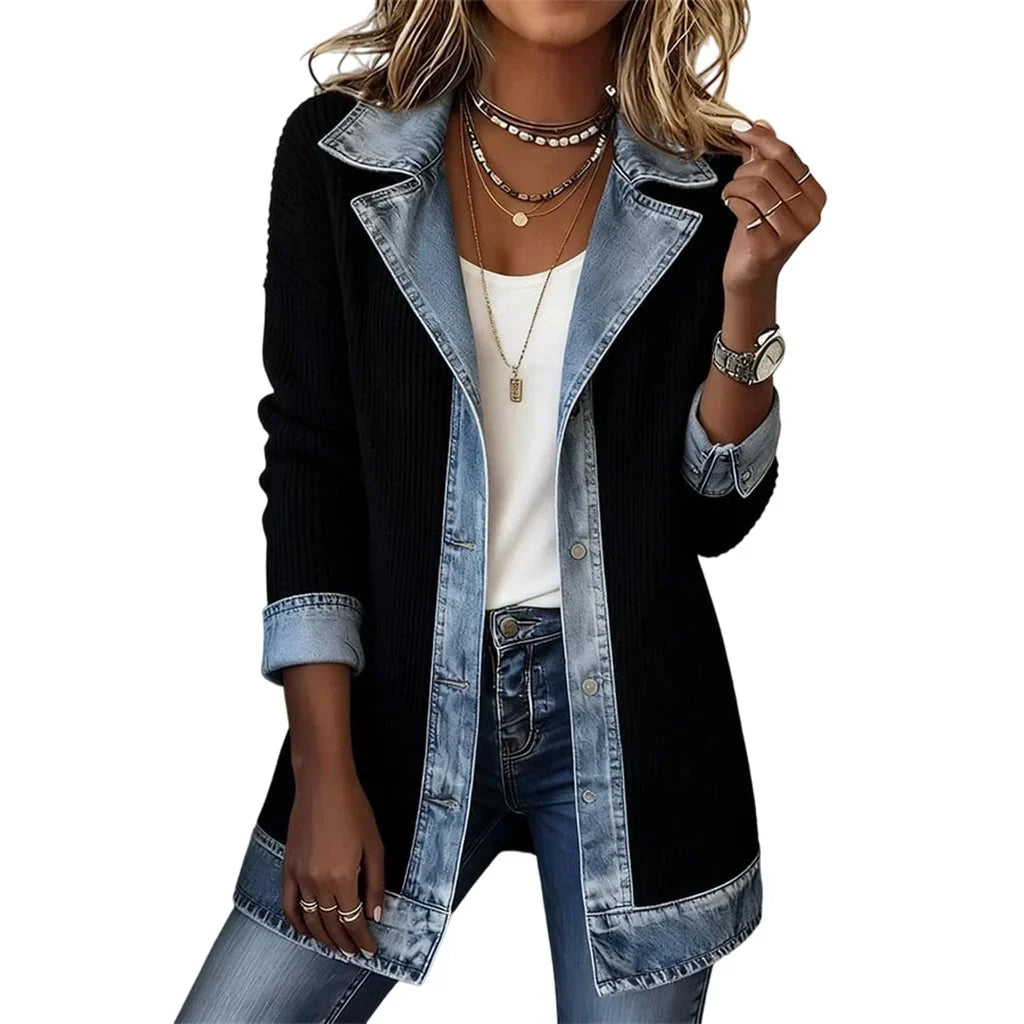 Patrizia Bergonzi™ Cappotto a coste versatile per ogni occasione