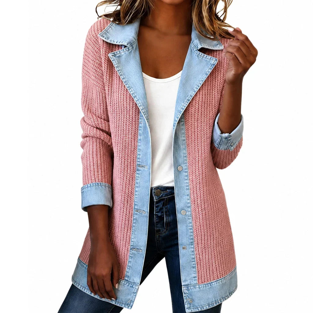 Patrizia Bergonzi™ Cappotto a coste versatile per ogni occasione