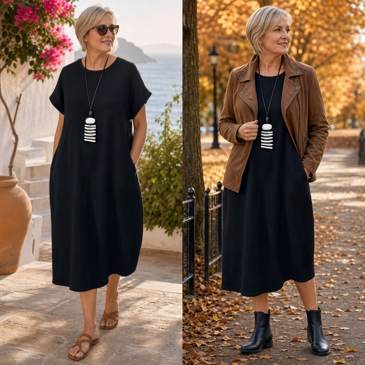 Patrizia Procopio™ Abito midi elegante per un comfort tutto il giorno
