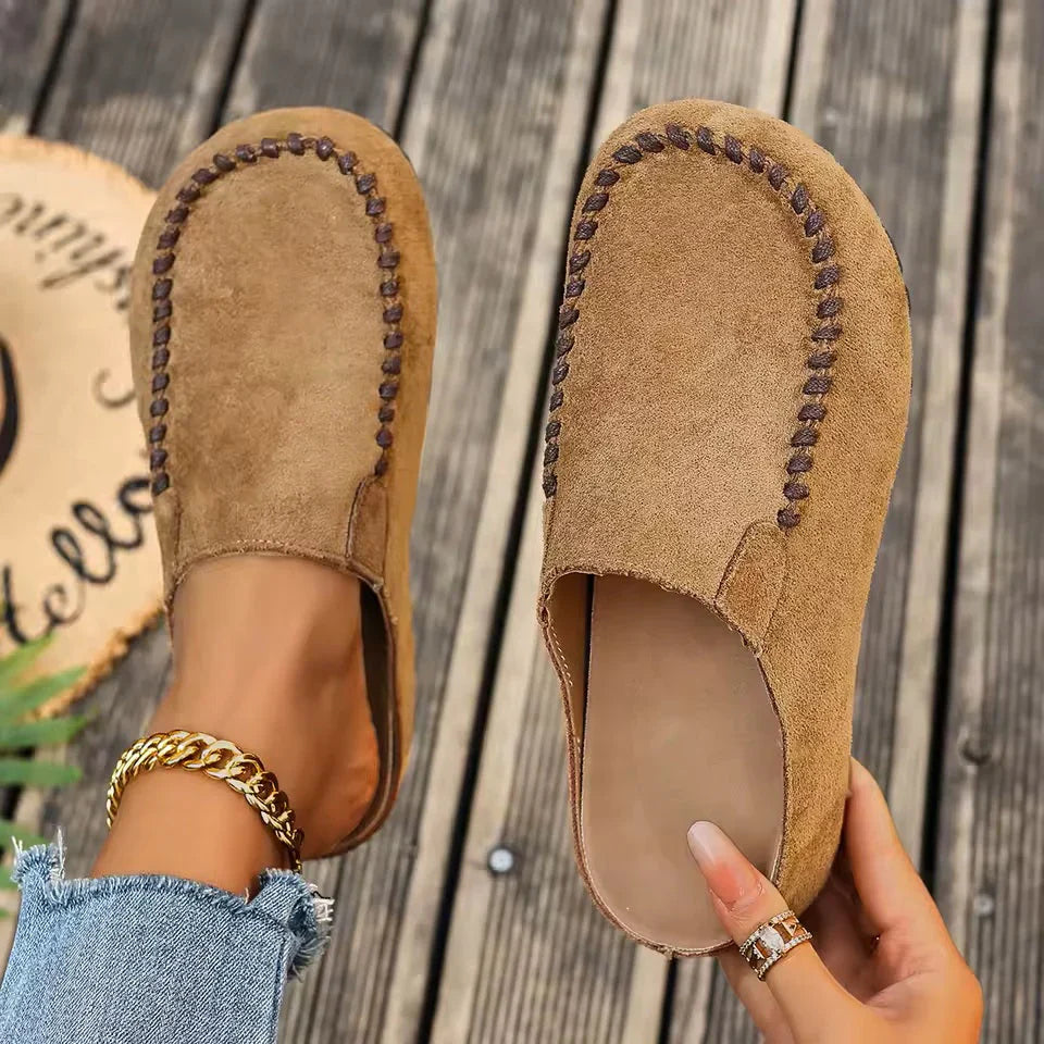 Piera DeLuca™ Pantofole comode slip-on per un comfort quotidiano senza sforzo