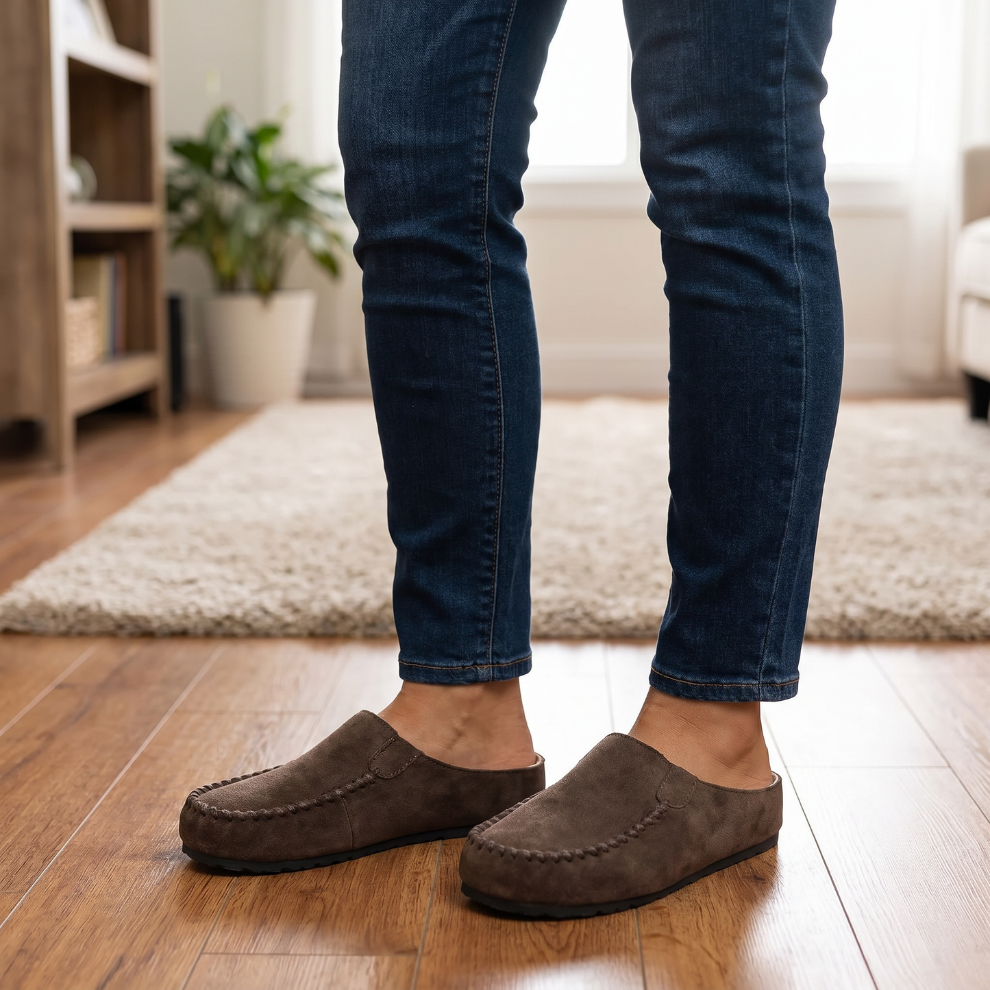 Piera DeLuca™ Pantofole comode slip-on per un comfort quotidiano senza sforzo