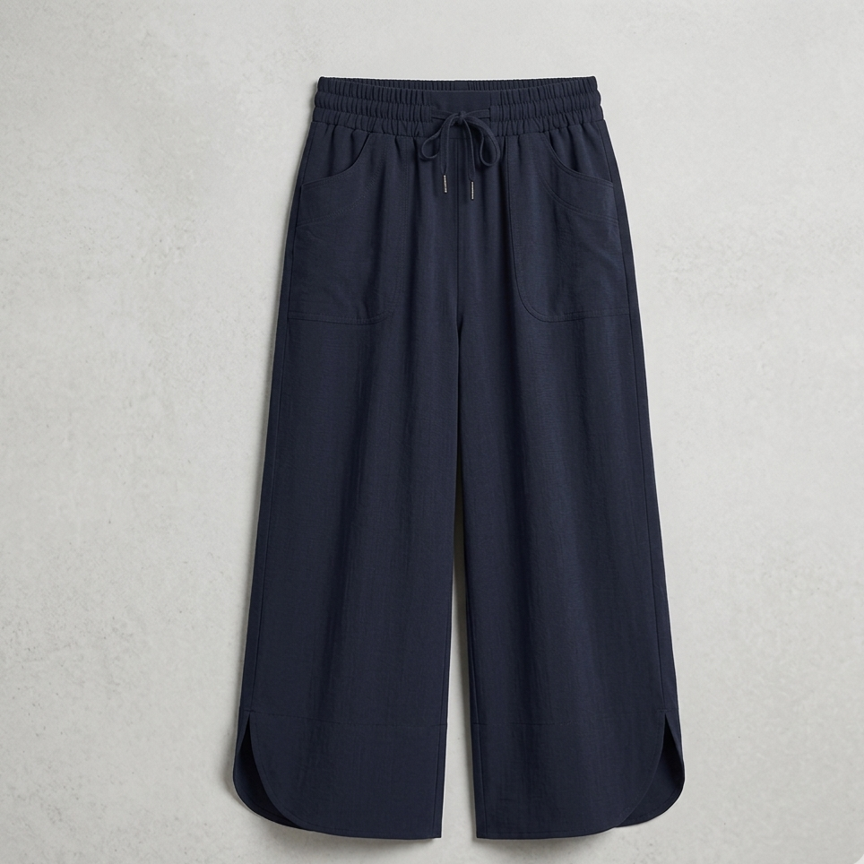 Pierina Danesi™ Pantaloni cropped relaxed per il relax e le uscite