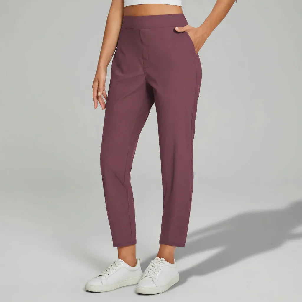 Posanella™ Pantaloni a vita alta snellenti con tasche