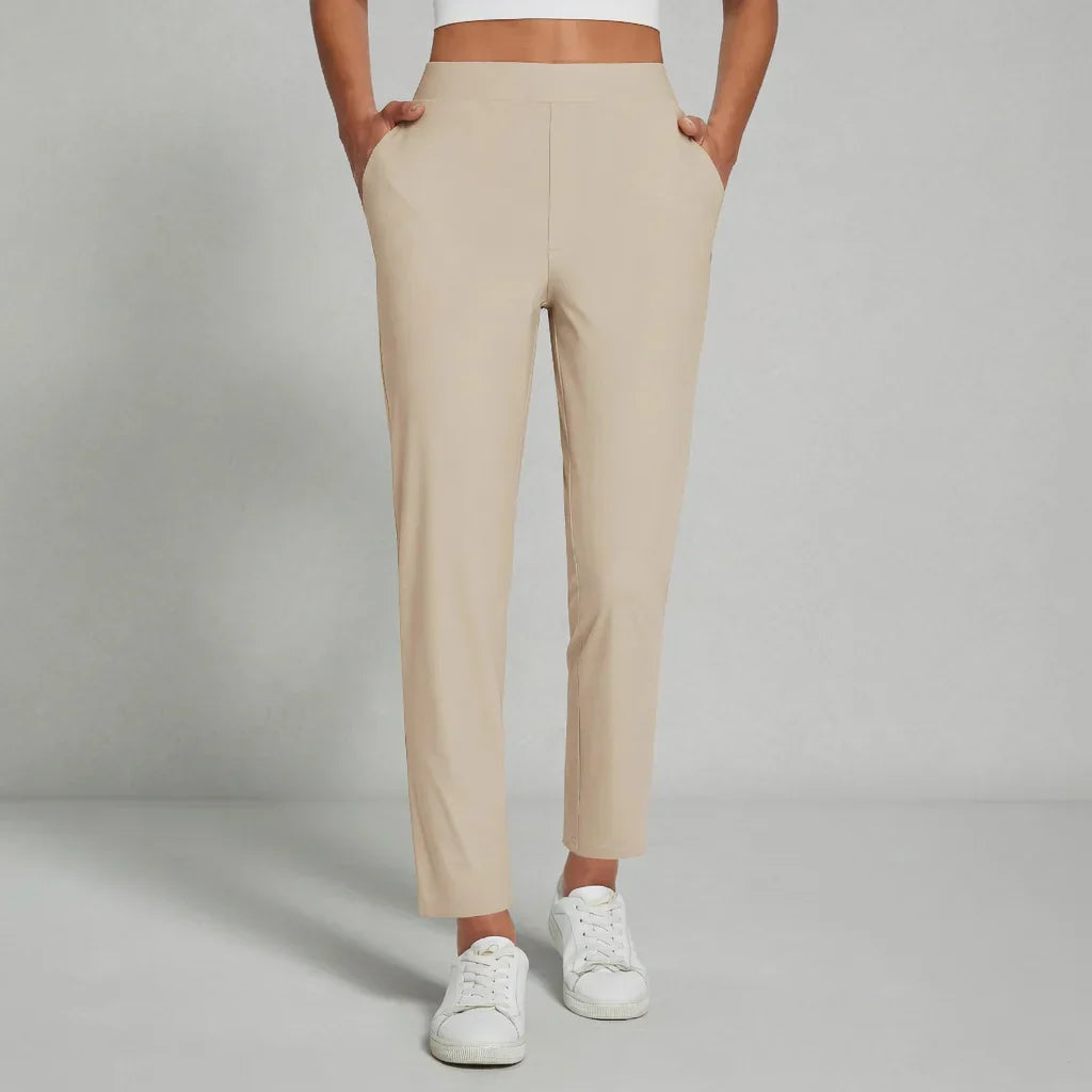 Posanella™ Pantaloni a vita alta snellenti con tasche