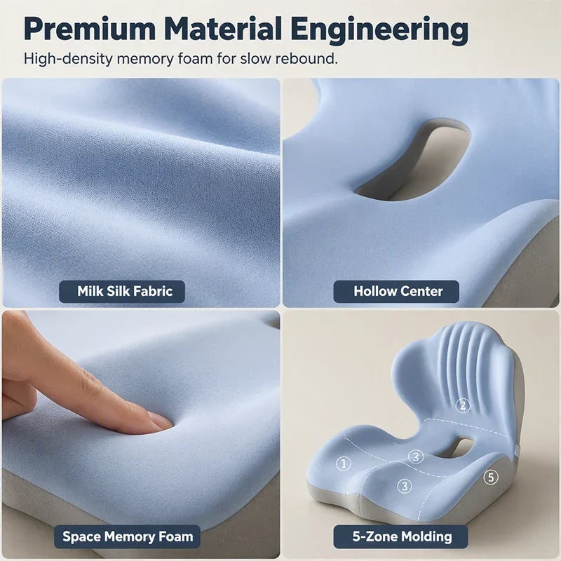 PostureFlow™ Cuscino ergonomico per sedersi senza dolore
