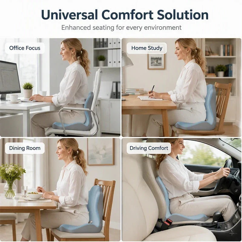 PostureFlow™ Cuscino ergonomico per sedersi senza dolore