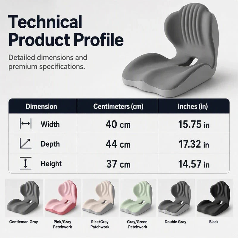 PostureFlow™ Cuscino ergonomico per sedersi senza dolore