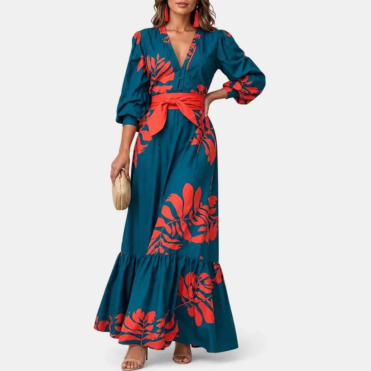 Raffaella Argento™ Vestito maxi leggero per uno stile estivo senza sforzo