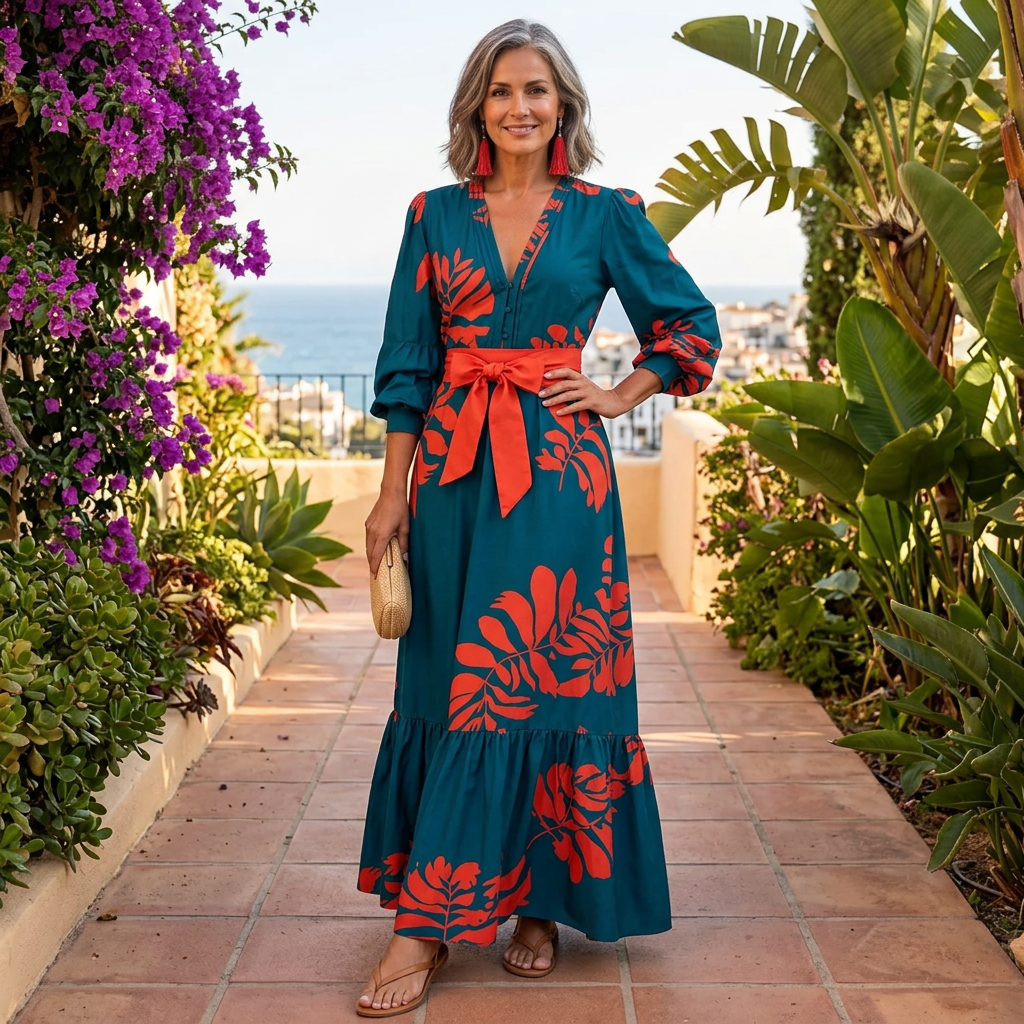 Raffaella Argento™ Vestito maxi leggero per uno stile estivo senza sforzo