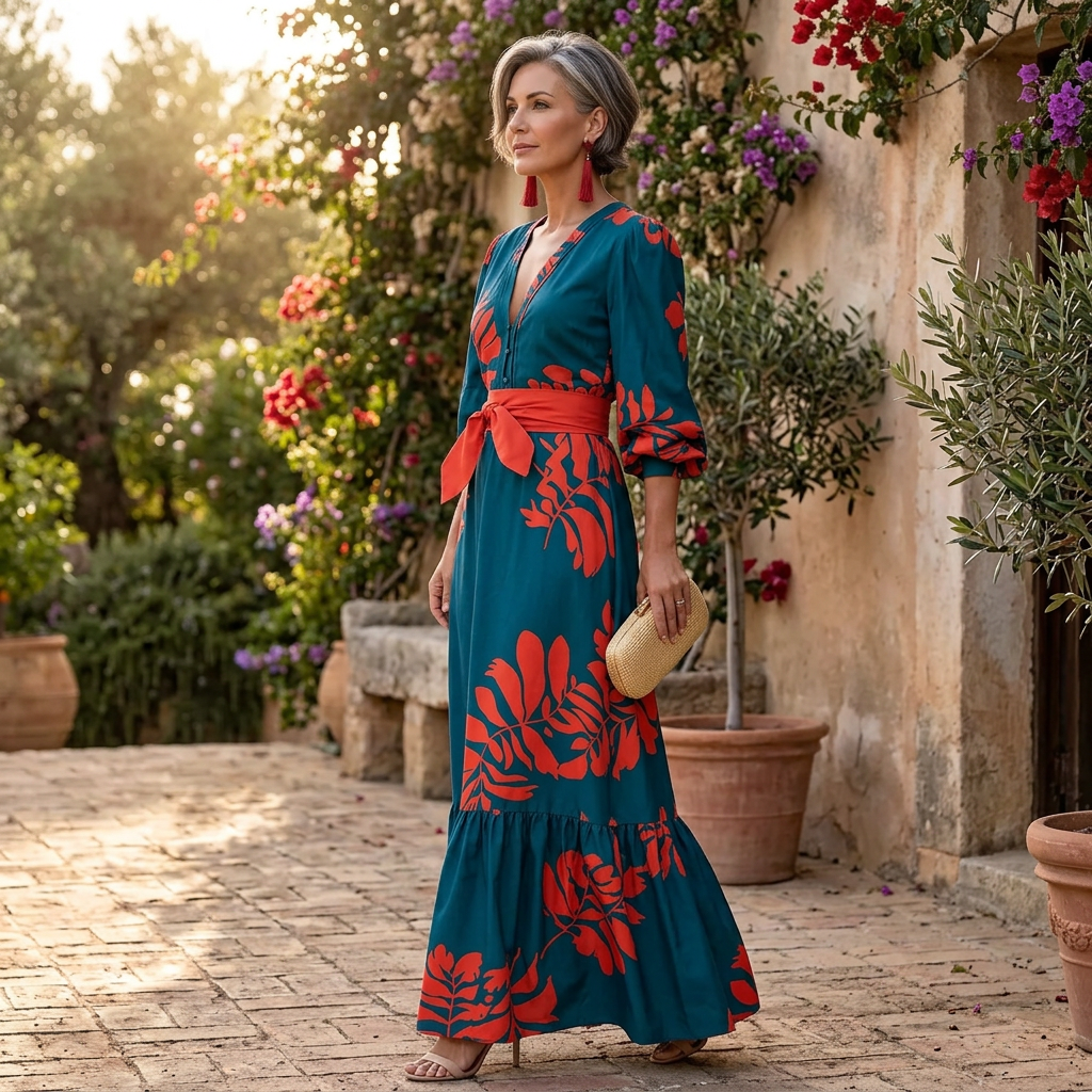 Raffaella Argento™ Vestito maxi leggero per uno stile estivo senza sforzo