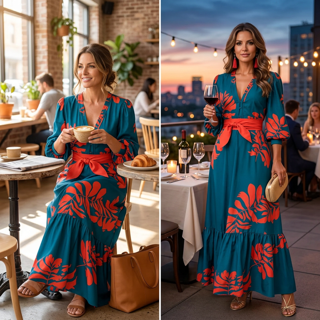 Raffaella Argento™ Vestito maxi leggero per uno stile estivo senza sforzo