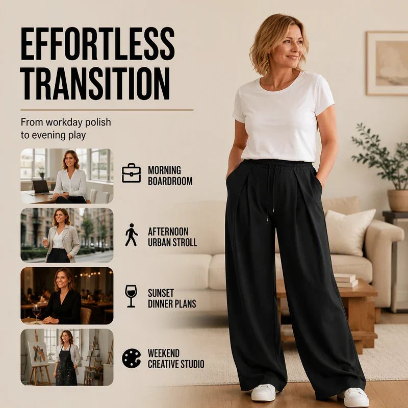 Raffaella Azzolini™ Pantaloni con pince casual per uno stile senza sforzo