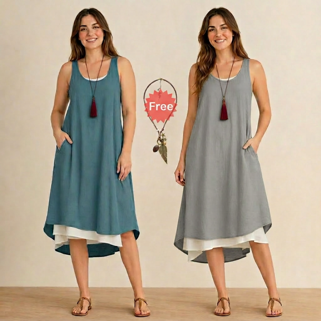 Raffaella Perfetti™ Vestito t-shirt senza sforzo con drappeggio valorizzante