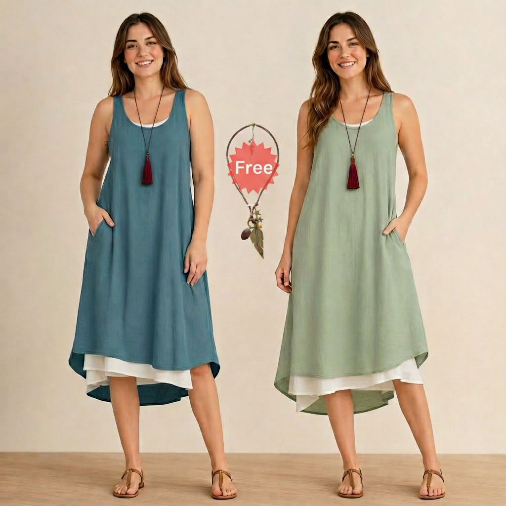 Raffaella Perfetti™ Vestito t-shirt senza sforzo con drappeggio valorizzante