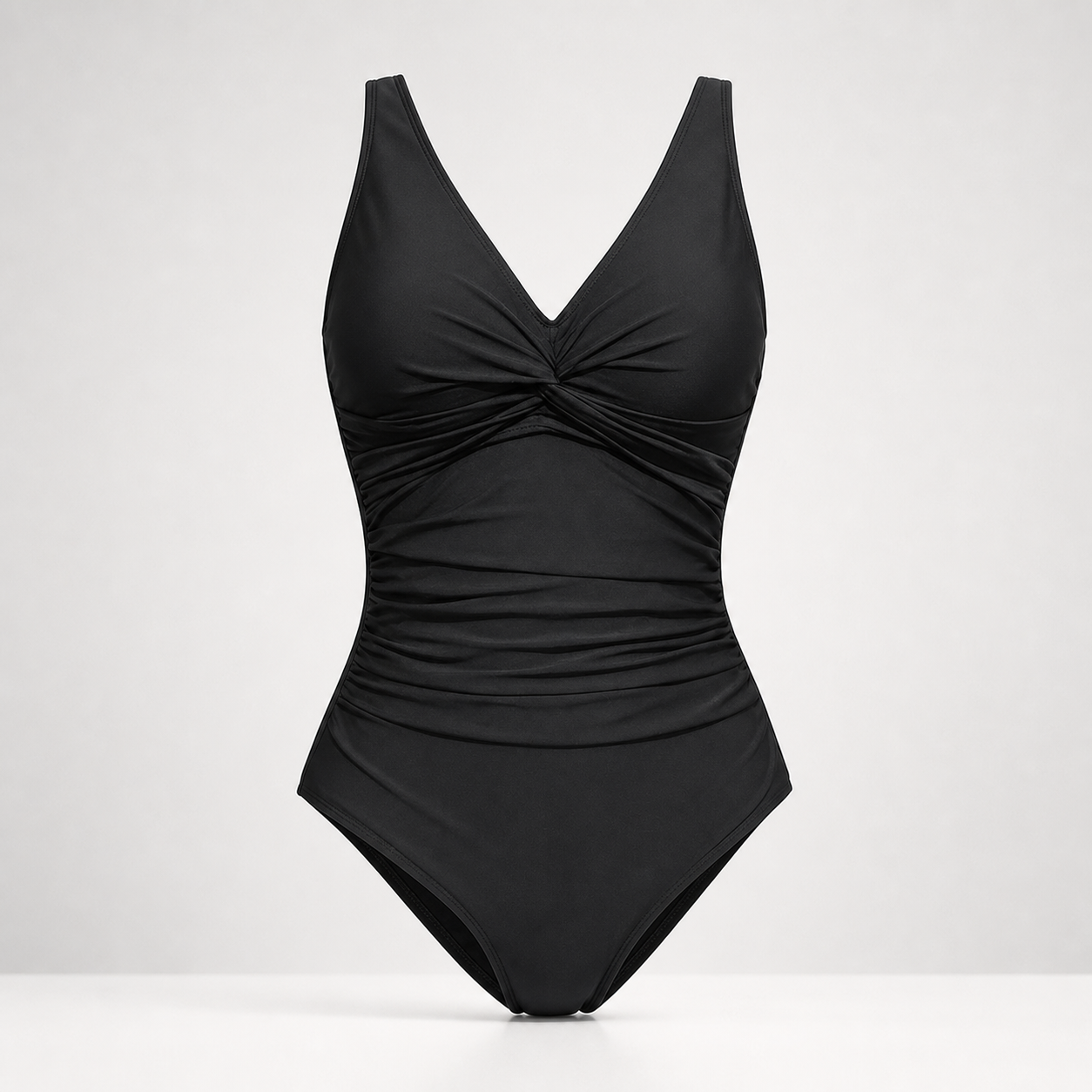 Ruchelle™ Costume intero elegante arricciato