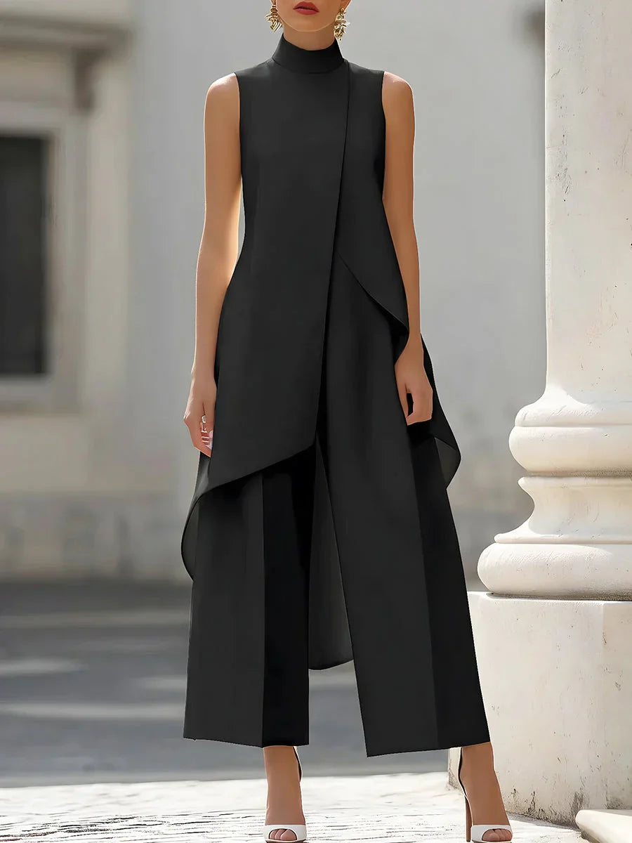 Sabrina Provenzano™ Coordinato a collo alto modellante per un'eleganza senza sforzo