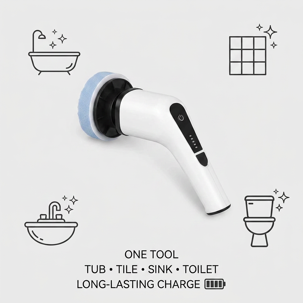 ScrubTech Pro™ Spazzola elettrica per pulizie rapide e senza sforzo