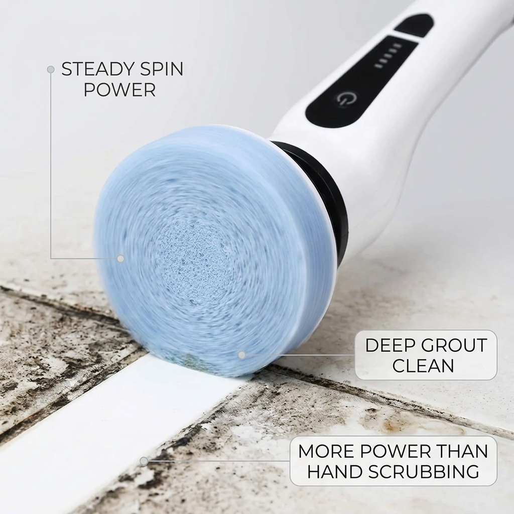 ScrubTech Pro™ Spazzola elettrica per pulizie rapide e senza sforzo