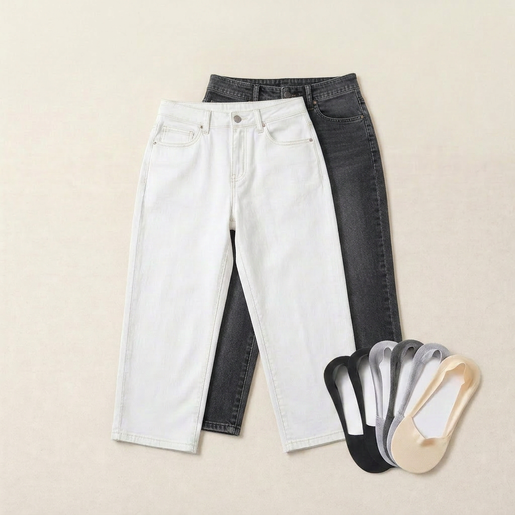 Selvaggia Fasolino™ Pantaloni capri traspiranti per uno stile estivo senza sforzo