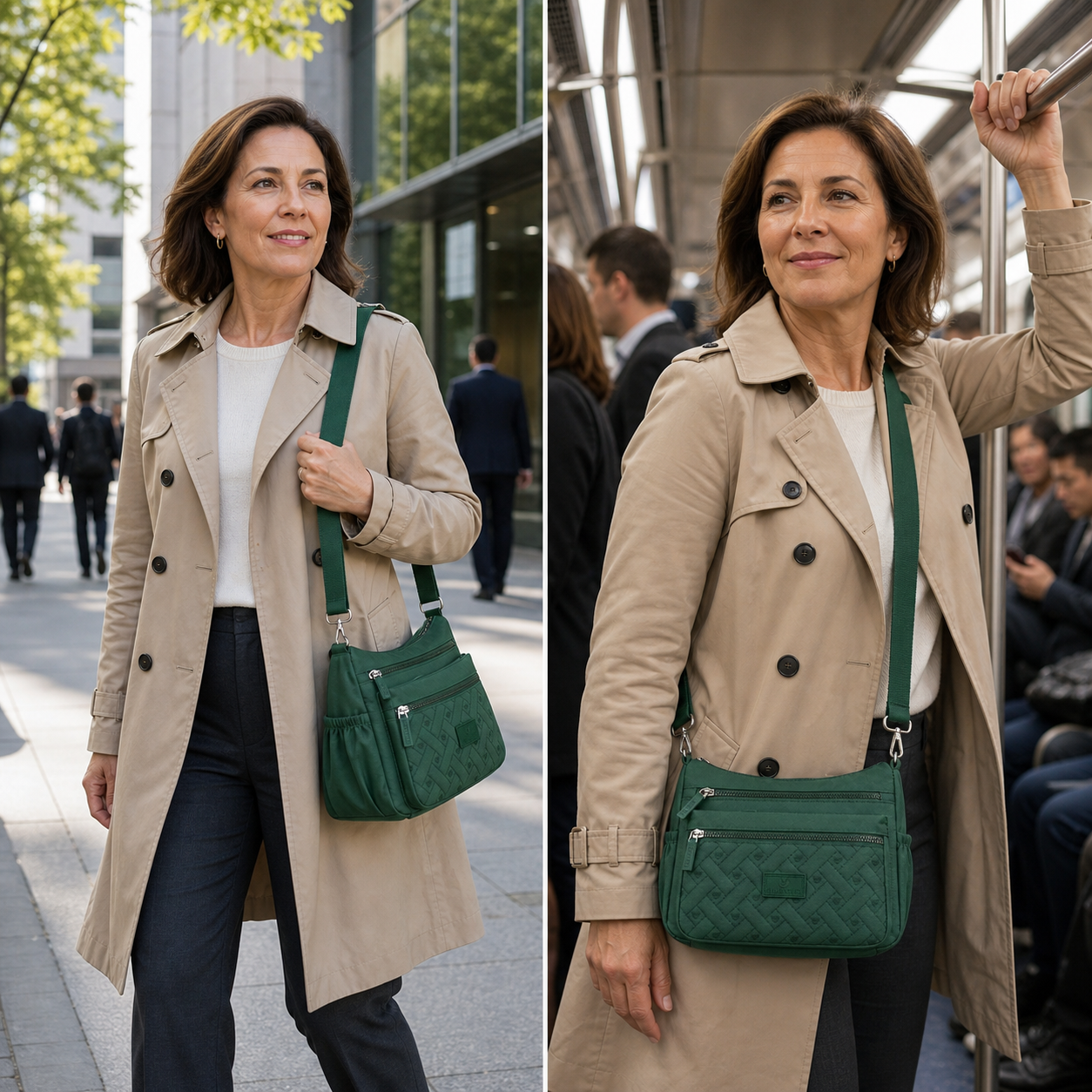 Seraphina Prime™ Borsa a spalla versatile da lavoro e per la sera