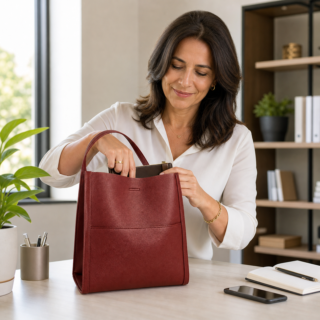 Seraphine Vale™ Tote capiente per giornate organizzate