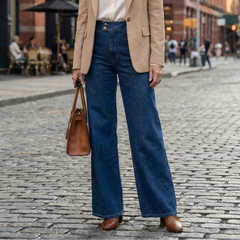 Jeans a gamba larga Serena Altieri™ Per ogni occasione