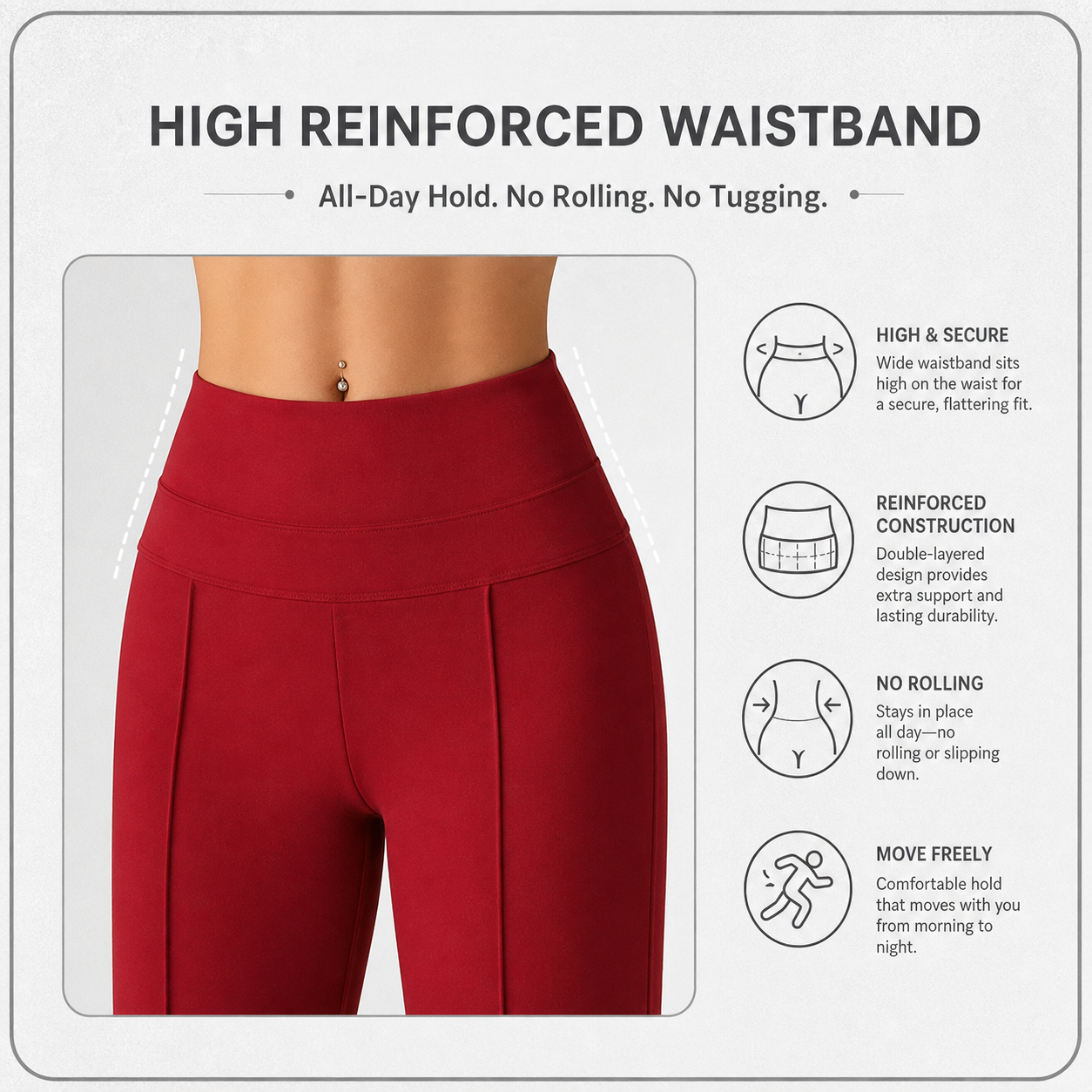 Shapelina™ Pantaloni a gamba dritta per il comfort di ogni giorno