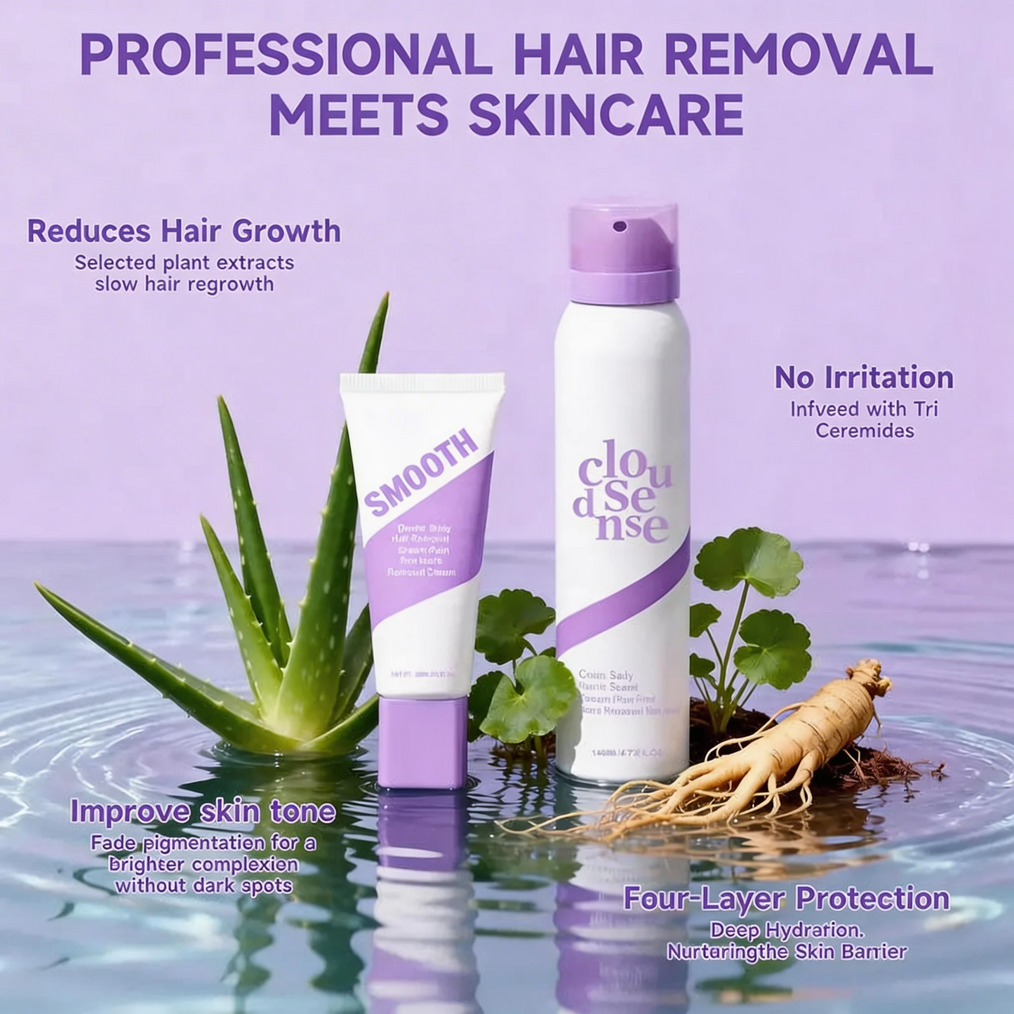 SilkiZone Pro+™ crema depilatoria delicata per l'area bikini