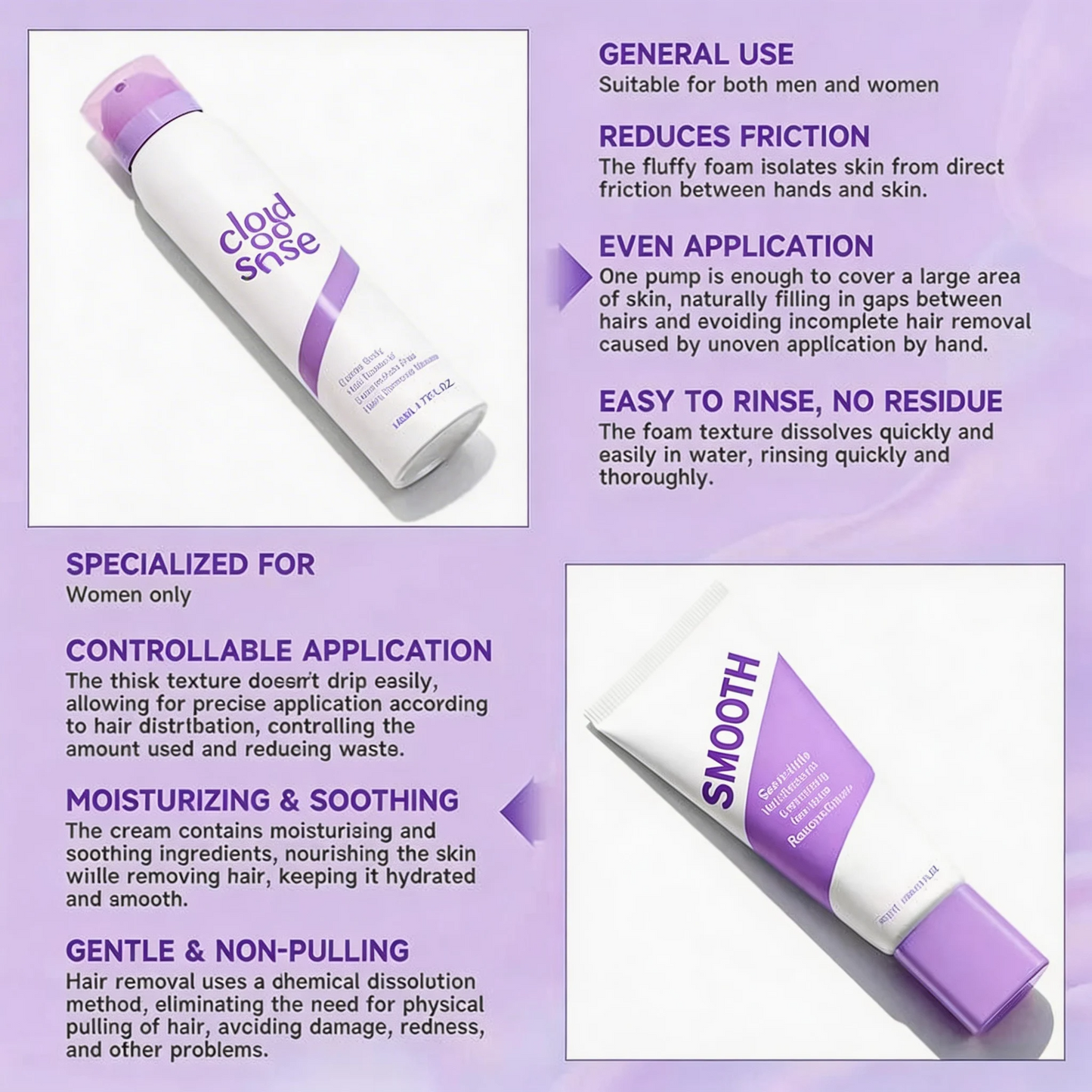 SilkiZone Pro+™ crema depilatoria delicata per l'area bikini