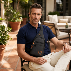 SlingGuard™ Tracolla a tasche multiple per i tuoi essenziali in movimento