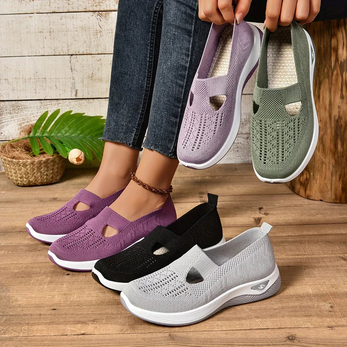 SlipEase™ Scarpe slip-on imbottite per un comfort che dura tutto il giorno