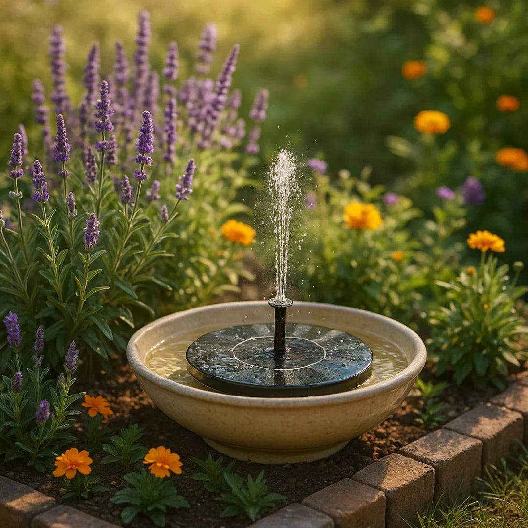 Solave™ Fontana solare da giardino per un'atmosfera serena