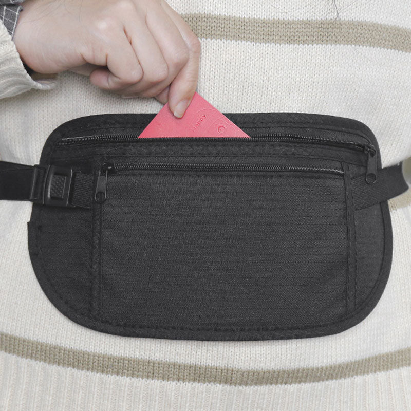 StashGuard™ Cintura portasoldi con blocco RFID per viaggi senza pensieri