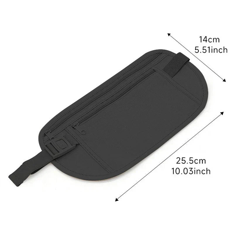 StashGuard™ Cintura portasoldi con blocco RFID per viaggi senza pensieri