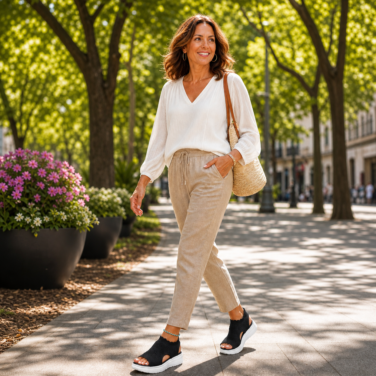 StrideEase™ Platform traspirante e leggera per camminare senza dolore