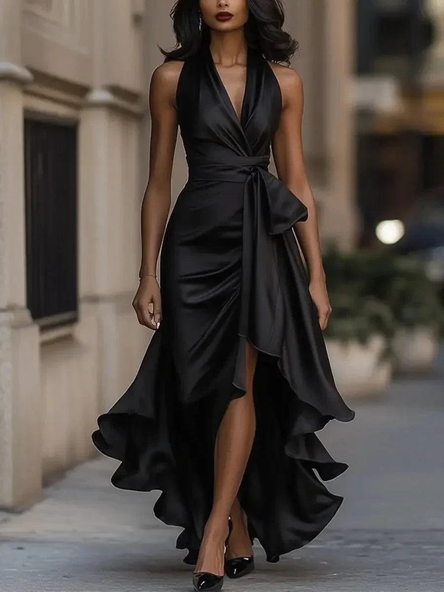 Tania Avellino™ Abito da sera elegante con vita valorizzante