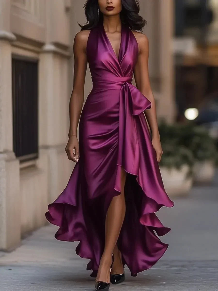 Tania Avellino™ Abito da sera elegante con vita valorizzante