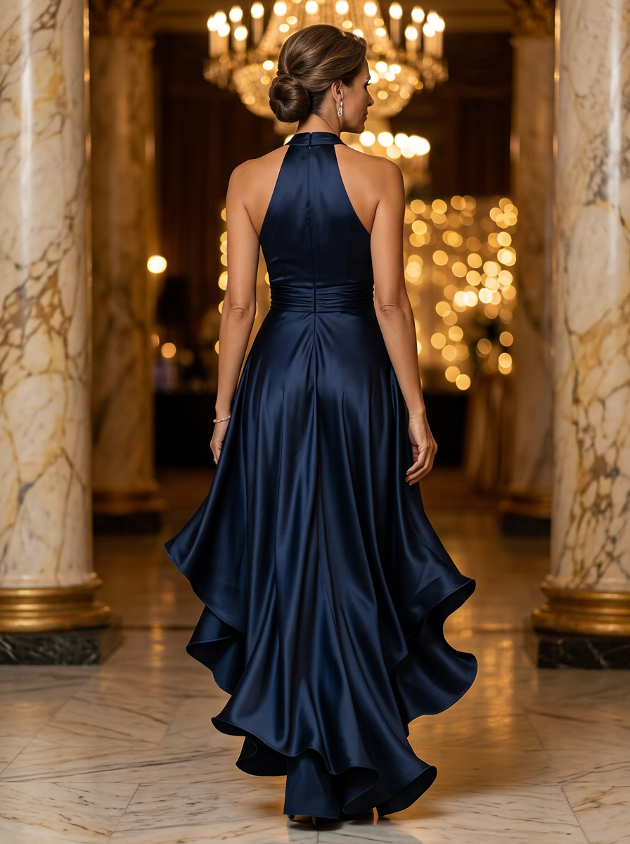 Tania Avellino™ Abito da sera elegante con vita valorizzante