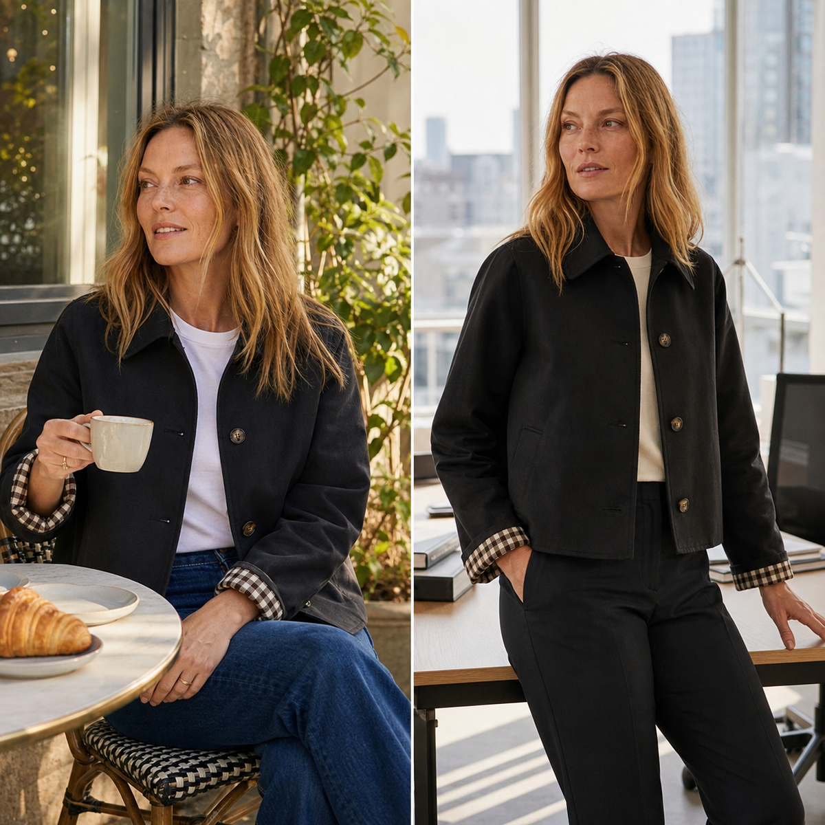 Ubalda Boccaccio™ Giacca corta versatile per look casual e professionale