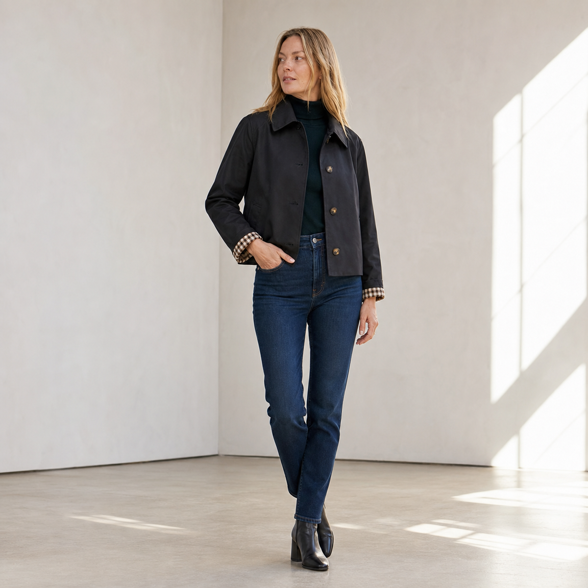 Ubalda Boccaccio™ Giacca corta versatile per look casual e professionale